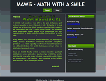 Tablet Screenshot of mawis.cz